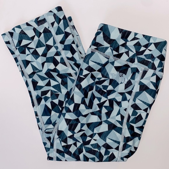 The North Face 7/8 Blue Leggings - Picture 1 of 4